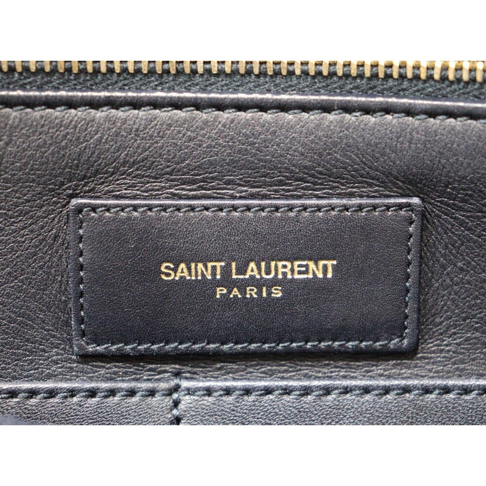 Saint Laurent Cabas black Line tote handbag Y bag - Picture 6 of 7
